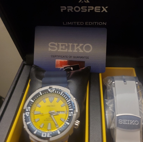 Seiko Other - NIB Seiko Limited Edition Blue Butterflyfish TUNA